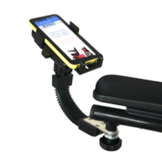 Support smartphone pour fauteuil roulant électrique