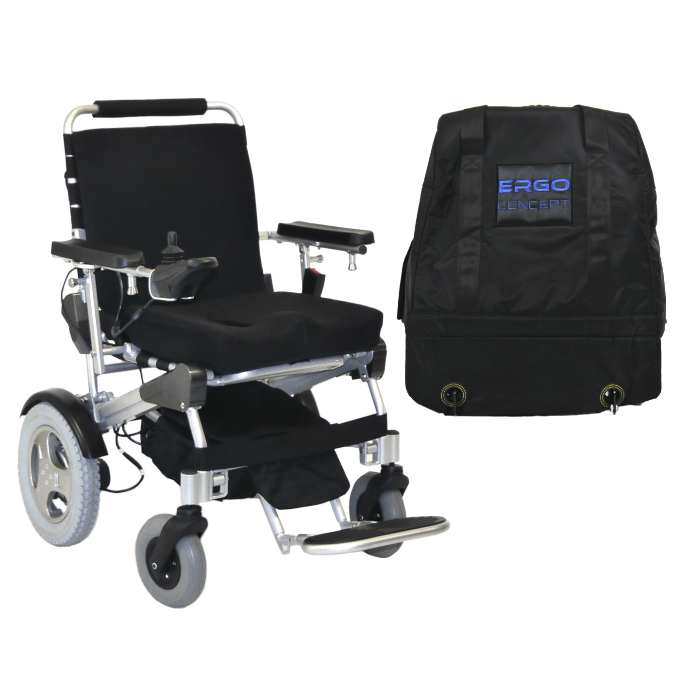 Ergo 09L Compact - electric foldable wheelchair