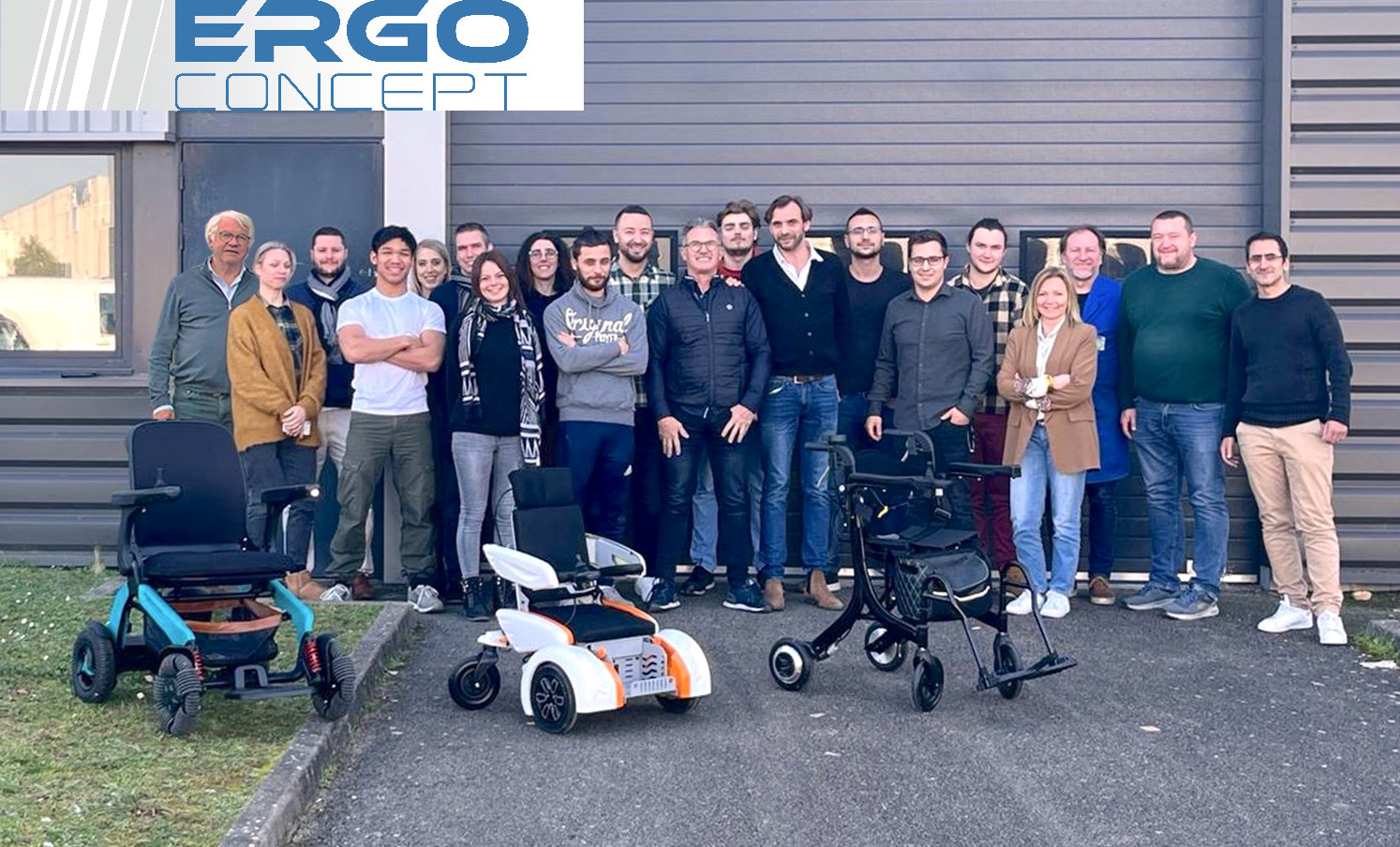 Équipe ErgoConcept - Fauteuils et scooter électrique pliable